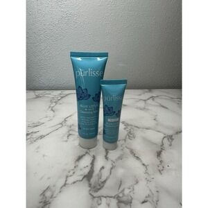 Purlisse Blue Lotus 4 In 1 Cleansing Milk + Brightening Serum Travel Size